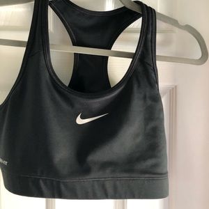Dri-Fit Black Sports Bra Size Large